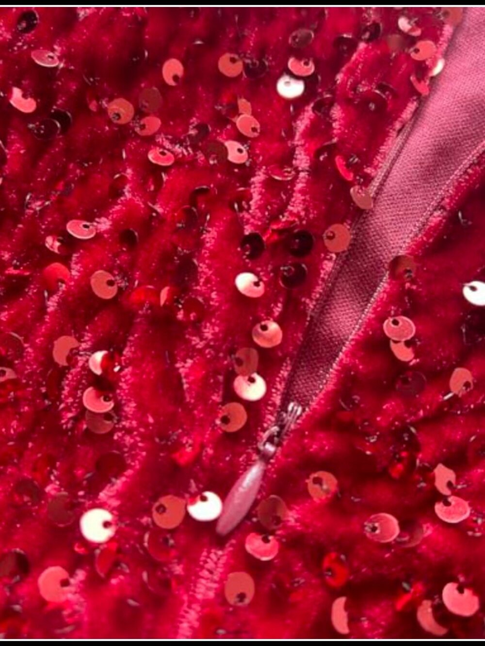 Velvet Sequin Bodycon Maxi Gown Long Sleeve Formal Evening Party Dress - Picture 3 of 6